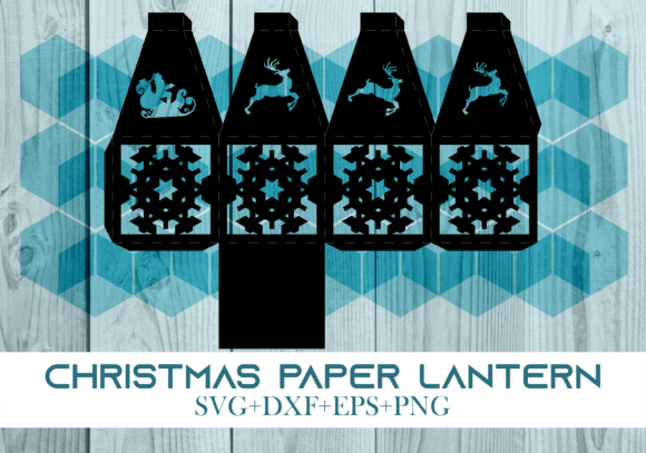 Christmas 3D SVG Lantern Series 0739 for Digital Sellers